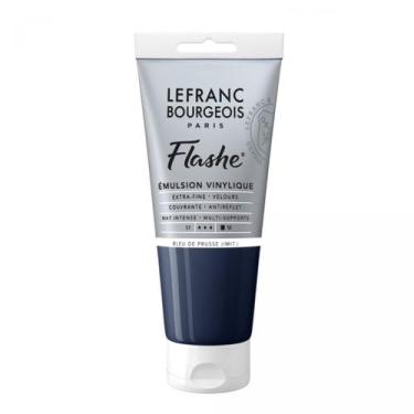 Imagem de Tinta Acrílica Flashe Lefranc 80ml S1 046 Prussian Blue - Lefranc Bour