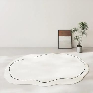 Imagem de HJZSZX Tapete de pelúcia fofo, tapetes grandes, carpete para casa, sala de estar felpuda, tapetes de cabeceira, sala de estar irregular, quarto, C, YD, A, 300x400 cm