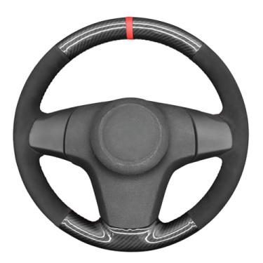 Imagem de MEWANT Capa de volante para Chevrolet Niva 2009-2017 (3 raios) / para Opel Corsa (D) 2006-2015 / para Vauxhall Corsa (D) 2006-2015