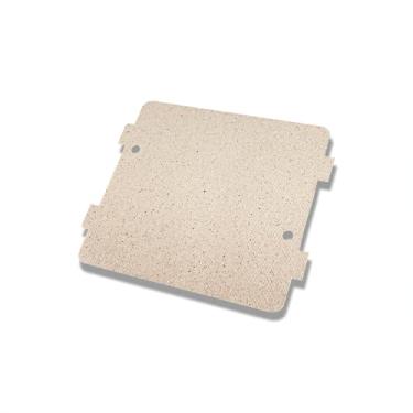 Imagem de WB39X10034 262100100006 Tampa de guia de ondas de micro-ondas para peça de reparo de forno micro-ondas GE Folhas de placas de mica 9,5 cm x 10 cm