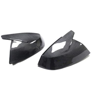 Imagem de Capa de espelho retrovisor de carro de fibra de carbono compatível com Q5 SQ5 Q7 SQ7 Q5 Q7 2009-2022, capa de acabamento, acessórios de peças de automóveis(F without lane assit)