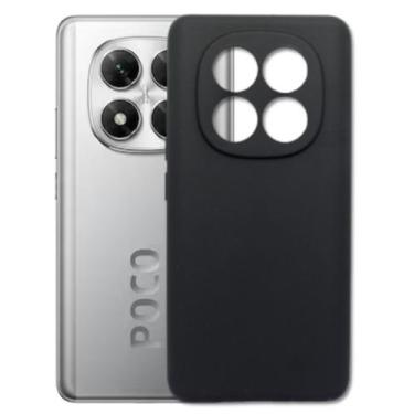 Imagem de Capa Anti Impacto Aveludada Preta Para Redmi Poco X7 5g - Mustangshop