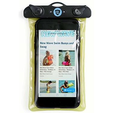 Imagem de Bolsa impermeável New Wave para nadadores e triatletas em águas abertas - sem bolsa seca (bolsa de telefone à prova d'água)