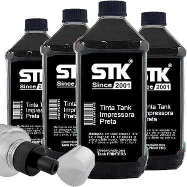 Imagem de kit 4 Tintas Stkink Compativel para Impressora L3150 1000ml