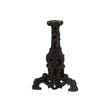 Imagem de Pé de Mesa Apoio Base Samambaia em Ferro Fundido 60x42cm - FUNDIÇÃO SÃ