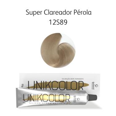 Imagem de Coloração UnikColor 12S-89 - Super Clareador Perola 50gr Gaboni Professional