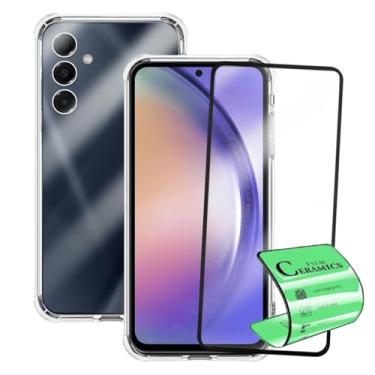 Imagem de Kit Capinha Capa Antiqueda para Samsung Galaxy A54 5G + Película Cerâmica 9D