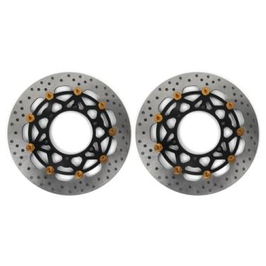 Imagem de Discos de freio dianteiros flutuantes para Suzuki GSX-S1000F ABS 2015-2022, GSX-S1000GT 2022-2023, GSX-S1000GX 2024, GSX-S1000 Katana 1000 2019-2024, peças de acessórios de reposição de motocicleta