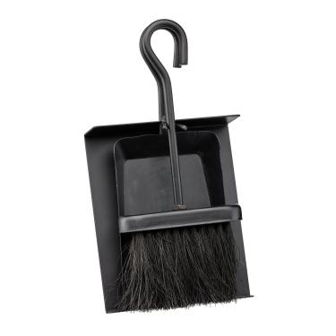 Imagem de Conjunto de pá preta e escova com panela