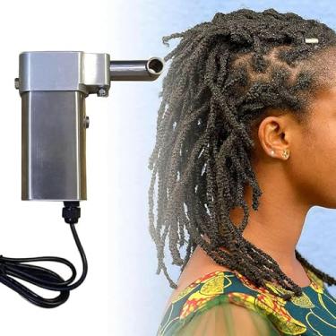 Imagem de Máquina de dreadlocks instantânea, máquina elétrica portátil de dreadlocks, máquina automática de fazer cabelo instantâneo, 6/8/10/12/14/16 mm máquina de trança de crochê com 20 agulhas de crochê