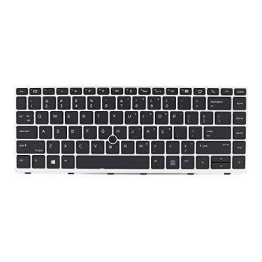 Imagem de Substituição para HP Elitebook 745 G5 745 G6 840 G5 846 G5 840 G6 846 G6 ZBook 14u G5 14u G6 US Teclado retroiluminado L11307-001 L14378-001 6037BB 01386 01