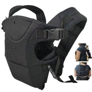 Imagem de Canguru Carregador Bebe Criança Sentado Passeio Viagem Bolso Alça Ajus