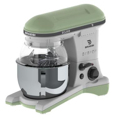 Imagem de Batedeira Planetária Braesi 5 Litros Eletrônica Green Apple Pie Bivolt Bp-500 Eclair