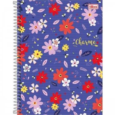 Imagem de Tilibra Caderno Espiral Universitário Charme Capa Dura 10 Matérias 160 Folhas