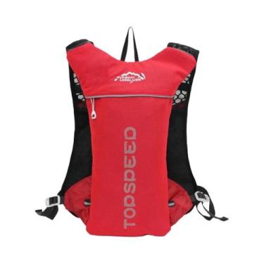 Imagem de Mochila De Hidratação Leve E Respirável Com Reservatório De Água De 2L