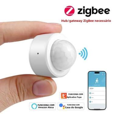 Imagem de Sensor De Movimento Infravermelho Zigbee Smart Switch Detector Funcion