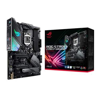 Imagem de ASUS Placa mãe para jogos ROG Strix Z390-F LGA1151 (Intel 8ª e 9ª geração) ATX DDR4 DP HDMI M.2 USB 3.1 Gen2 Gigabit LAN