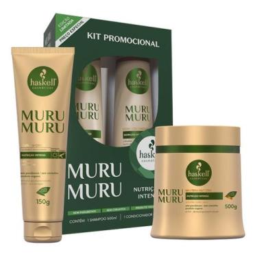 Imagem de Kit Haskell Murumuru Sh Cond Másc 500ml E Leave In 150