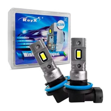 Imagem de Ultra Led Mini RayX 6000k 12000 Lumens 63W H7 Canceller Plug and Play 12V 24V