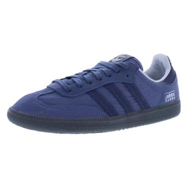Imagem de adidas Sapatos femininos clássicos de samba, Azul-marinho/azul-marinho, 37