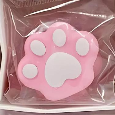 Imagem de Borracha Fofa 3D Patinhas - Importados, Rosa