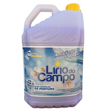 Imagem de Amaciante concentrado floral com capsula de perfume 5l - Lirio do Camp