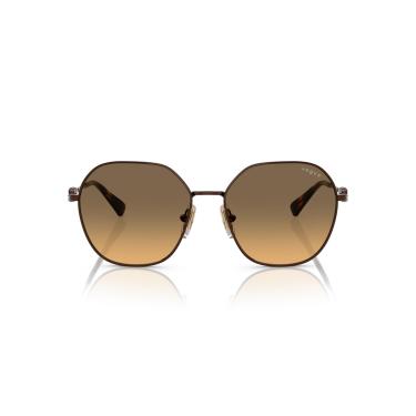 Imagem de Óculos de Sol Vogue Eyewear 0VO4318SB 507418 Tam 55 / Bronze - Lentes Amarelo Gradiente