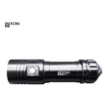 Imagem de Lanterna De Mergulho Recarregável Pesca Sub Caça Sub Inton H2 Ip68 50 