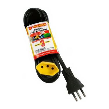 Imagem de Extensao 03m pp 2p+t m/f 10a mega - MEGATRON