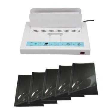 Imagem de Encadernadora Térmica RD500 e 100 Capa Térmica 350 A4 Preta - Motivate