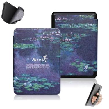 Imagem de GUKSRASO Capa para 7" Kindle Paperwhite 12ª Geração (2024)/ Colorsoft Signature Edition - Despertar/Suspender Automático Inteligente,Material TPU e Alça de Mão