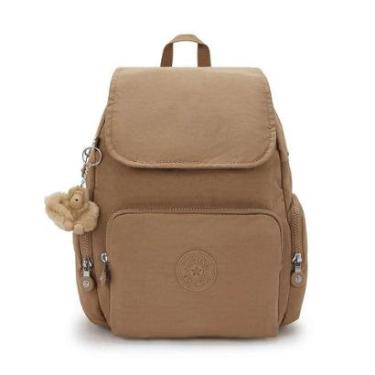 Imagem de Mochila Kipling City Zip S Early Tan-Feminino