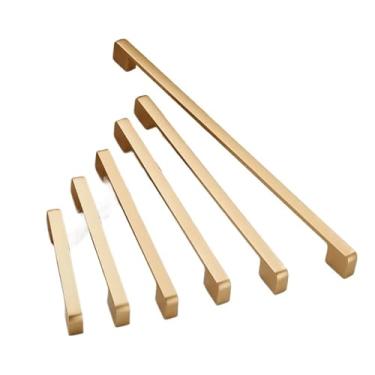 Imagem de CXYFQUUK Puxadores de armário de cozinha de liga de zinco puxadores de gaveta ferragens 2 peças (96 mm)