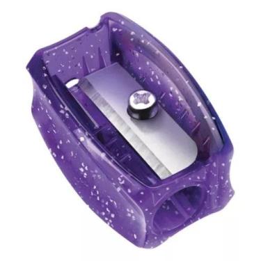 Imagem de Apontador Clássico Glitz 4 Cores - Faber-Castell, Roxo