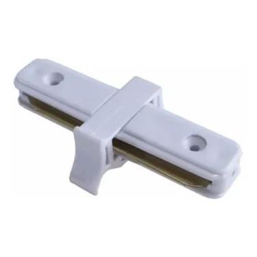 Imagem de Junção Para Trilho Eletrificado - Emenda Reta - Bela Home, Branco