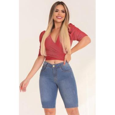 Imagem de Bermuda ciclista 1292 - Thima jeans , 44