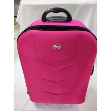 Imagem de Mala de viagem grande resistente expanssiva Frabags02GG, Rosa