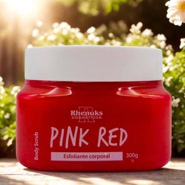 Imagem de Esfoliante Corporal Rhenuks Pink Red 300g  Pele Macia e Renovada