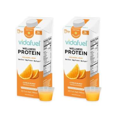 Imagem de Bebida de Proteína VIDAFUEL Explosión Cítrica 946 ml 16g de Proteína P