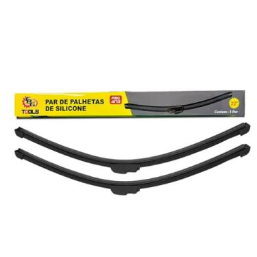 Imagem de Jogo Limpador De Parabrisa Palheta 16 Polegadas – Silicone Flexível, Encaixe Universal, Limpeza Silenciosa E Eficiente, Alta Durabilidade E Resistência Para Todos Os Veículos