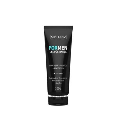 Imagem de Gel Pós-Barba For Men Aloe Vera + Mentol + Alantoína 100g Vini Lady-Masculino
