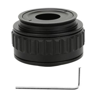 Imagem de Hilitand Adaptadores de Interface Câmera de Lente de Microscópio de Microscópio 0,35x CTV, Observam Objetos Pequenos, para Microscópio Estéreo Trinocular
