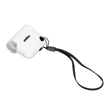 Imagem de Zhjvihx Mini Microscópio de Moeda, Microscópio de Ampliação de 55X Antiderrapante de Alta Definição Multifuncional Resistente a Arranhões Com Luz LED para Reparo Eletrônico para leitura