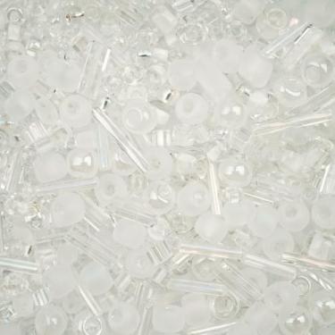 Imagem de 50 g John Bead Bead Bar Sortidos Cristal e Cristal AB Mix Contas de Semente de Vidro Tcheco para Artesanato Faça Você Mesmo Joias Amizade Pulseira Colar Brincos Fofo Fabrico