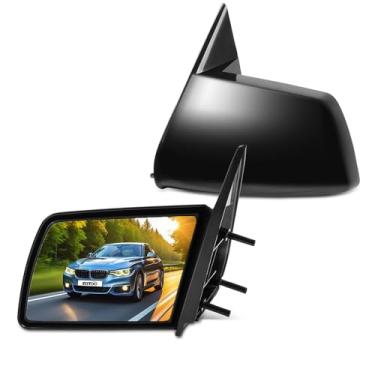 Imagem de Espelhos de porta SCITOO para porta 88-99 para Chevy para GMC C/K 1500 2500 3500 92-99 para Chevy Suburban C/K 1500/2500/3500 Yukon XL Ajustado manual não dobrável espelhos laterais de reboque não estendidos