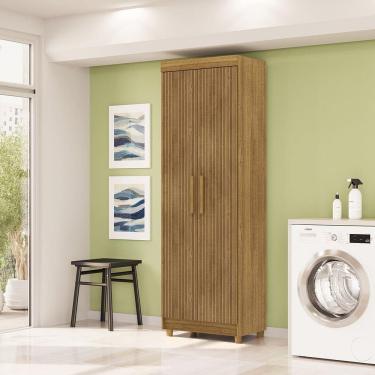 Imagem de Armário Multiuso 61cm Alto 2 Portas Prateleiras Guiné V01 - D`rossi E Brisa