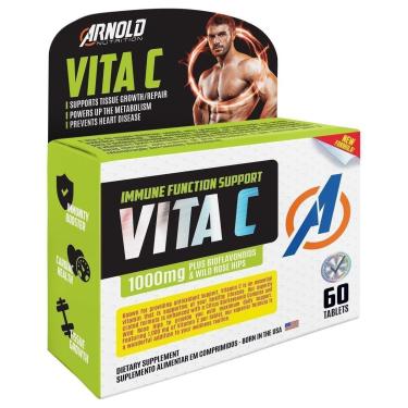 Imagem de Vita C 1000mg Vitamina C Arnold Nutrition 60 Tabs-Unissex