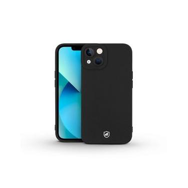 Imagem de Capa para iPhone 13 - Preta - Silicon Cloud - Gshield