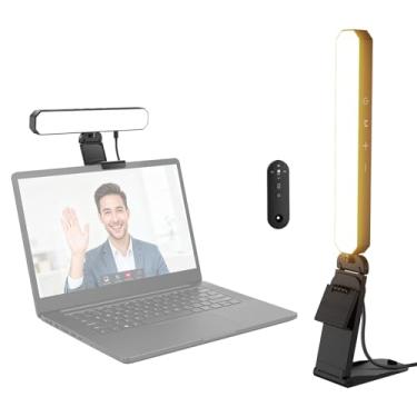 Imagem de NEEWER BASICS Barra de luz para monitor de 6 W com suporte/controle remoto/tátil, lâmpada de mesa de LED regulável de cor bicolor para casa, escritório, iluminação de videoconferência, computador