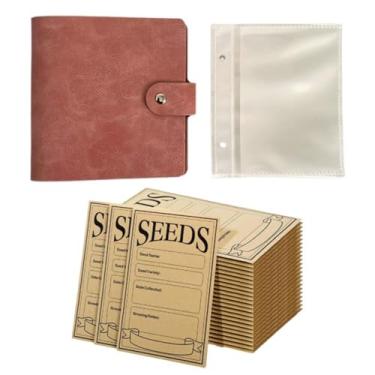 Imagem de 50 peças de envelopes autovedantes para guardar sementes, organizadores de sementes, pacote de sementes reutilizáveis, pacote de sementes de jardim, fichário, armazenamento de sementes, modelo de